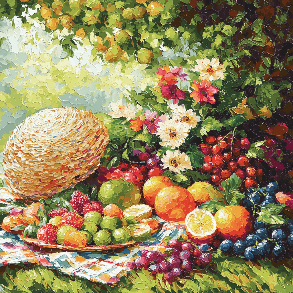 Mommy And Me Picnic Numbered Painting Kits