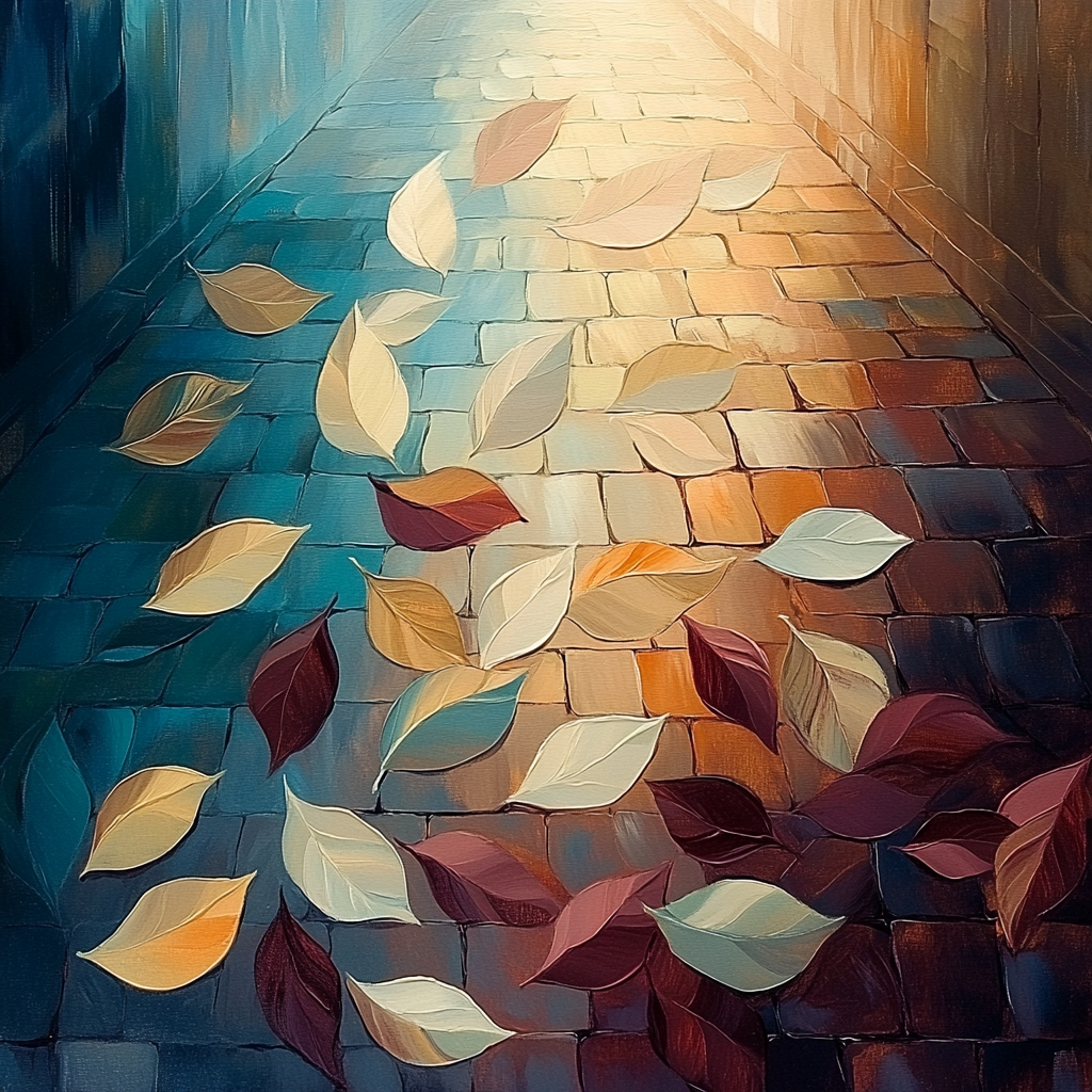 Edgar Degas Inspired Silken Autumn Breeze painting number kit