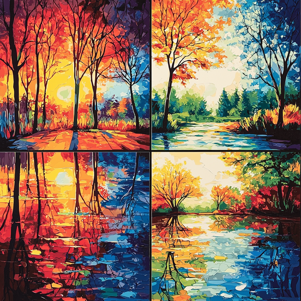 Seasons Of A Mother's Love Paint By Numbers