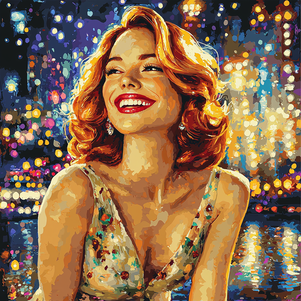Emma Stone: Chasing Dreams In La La Land Paint By Numbers Kits