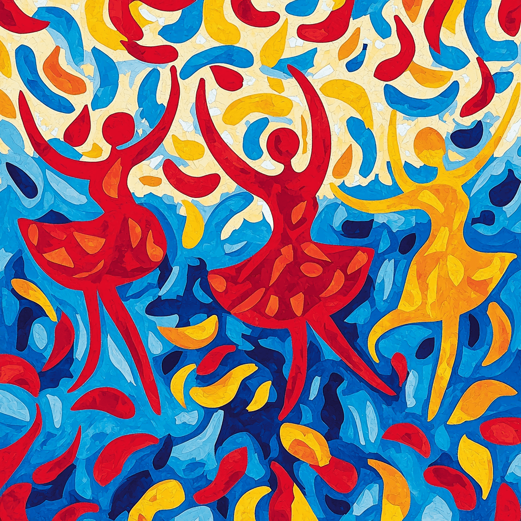 Henri Matisse Inspired Dancing Dreams Painting By Numbers Kit