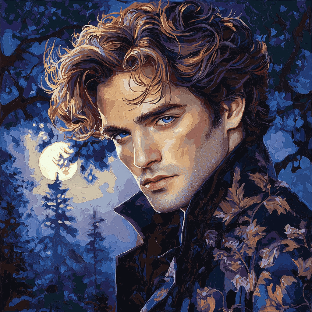 Robert Pattinson: The Enigmatic Twilight Of Cinema Paint By Numbers Art