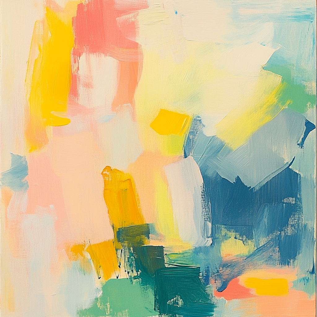 Edgar Degas Inspired Radiant Dawn Patterns Paint by numbers kits