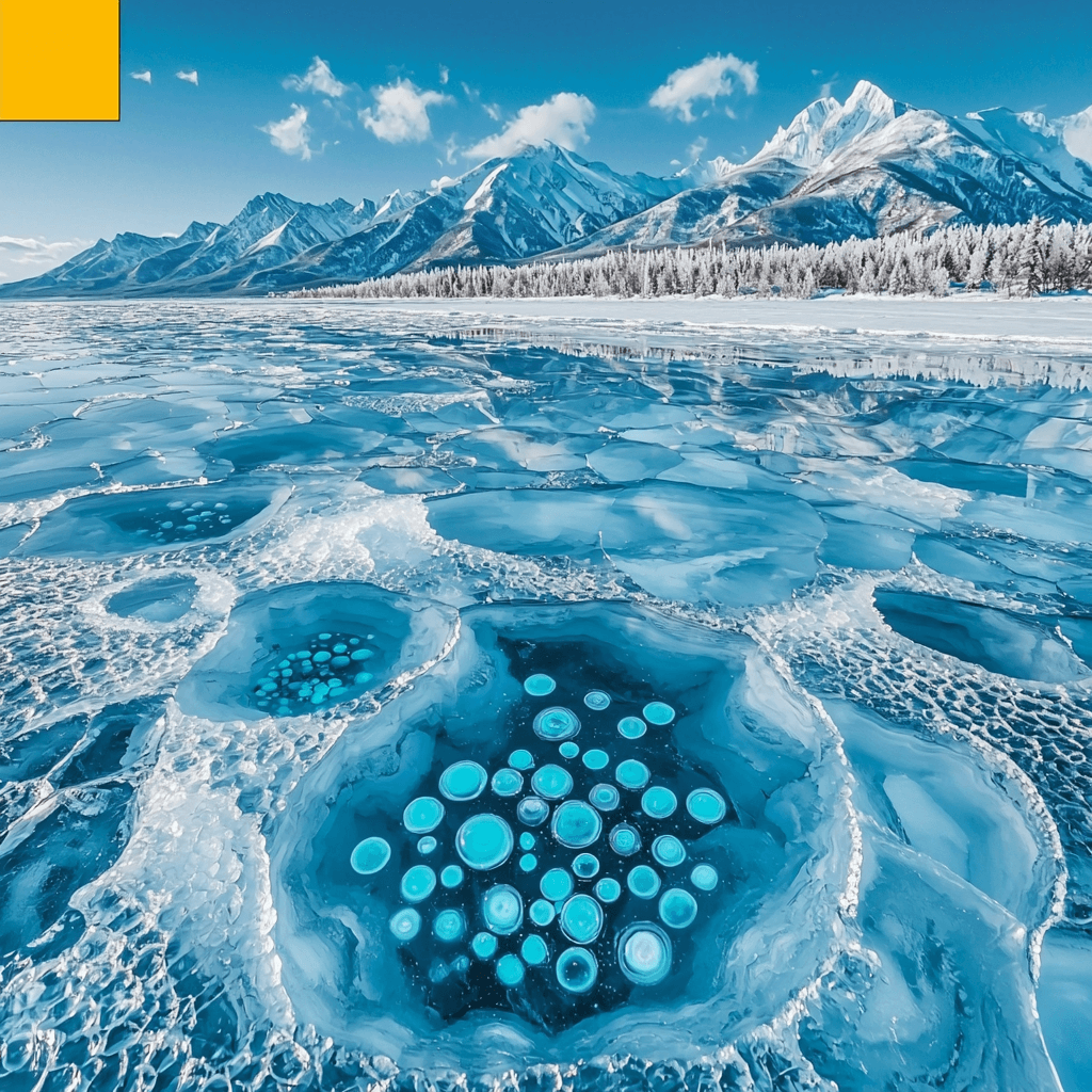 Baikal Ice - Russia Paint By Numbers