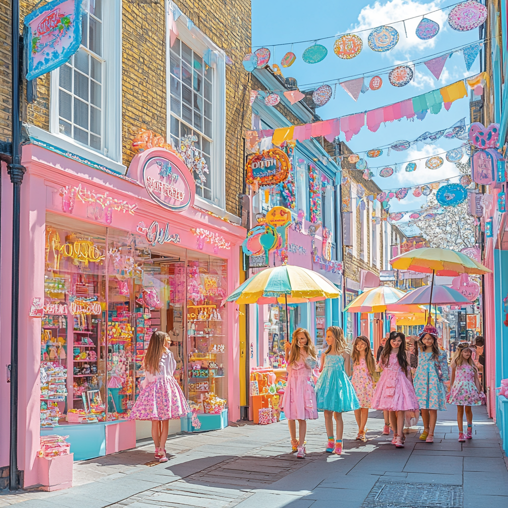 Harajuku Fashion Street Tokyo Japan paint by number