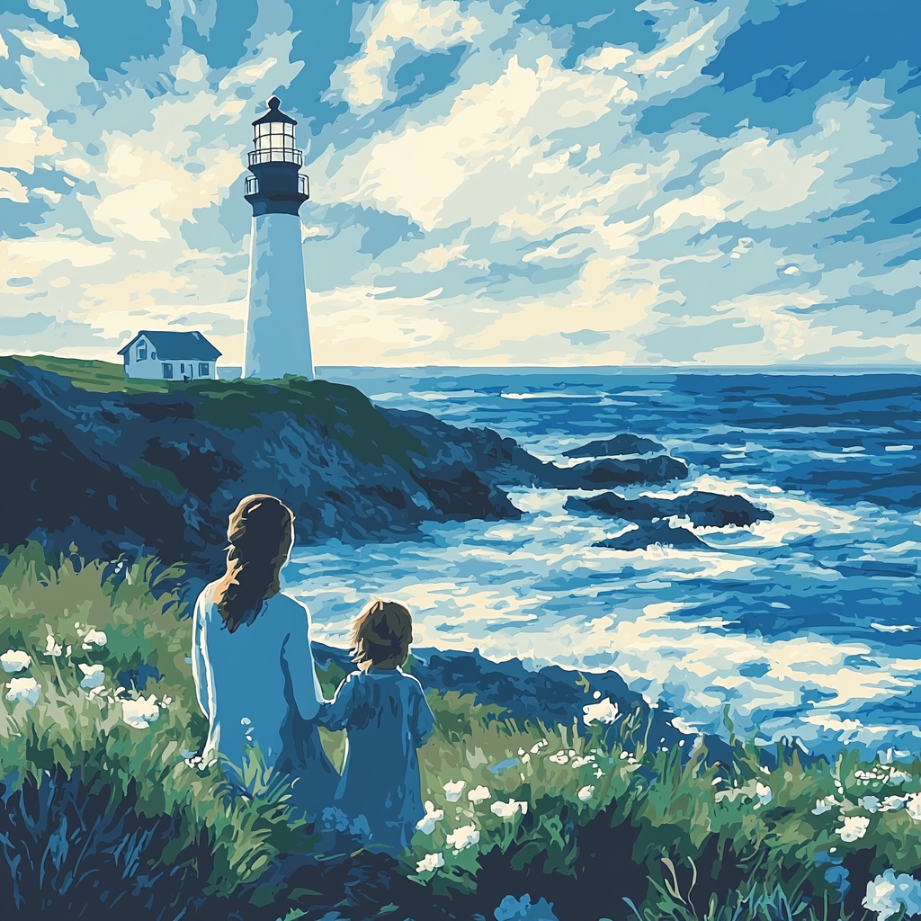 Lighthouse Of Love DIY Paint By Numbers