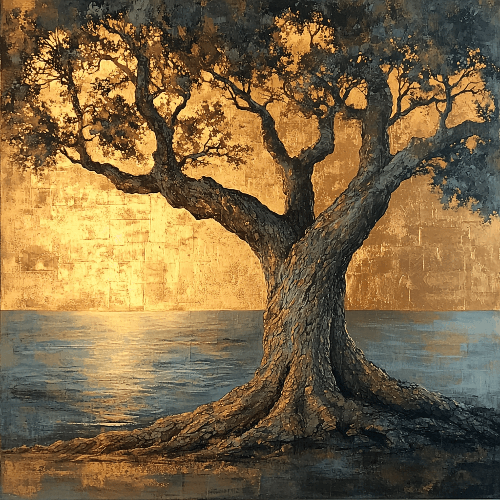 Michelangelo Inspired Timeless Grace Of The Ancient Oak Numbered Painting Kits