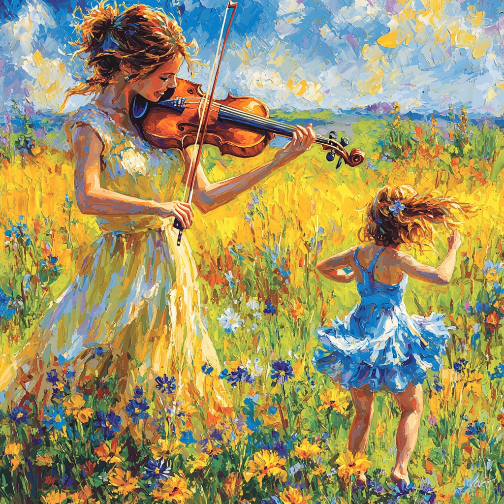 Harmony In The Fields DIY Paint By Numbers