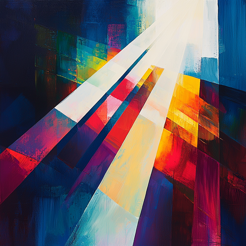 Caravaggio Inspired Rays Of Insight DIY Paint By Numbers