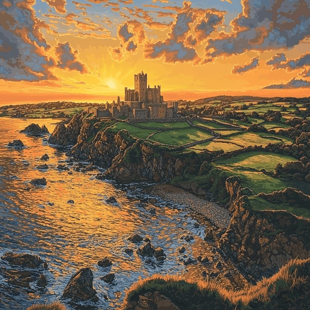 Mont Saint-Michel - France Paint By Number