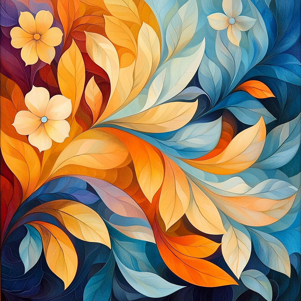 Leonardo Da Vinci Inspired Flow Of Time Painting Number Kit