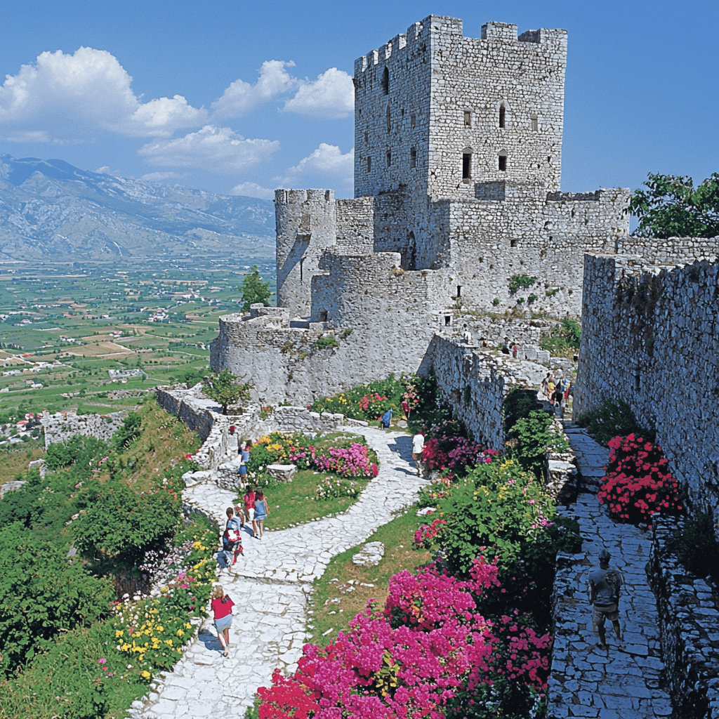Gjirokastër Castle Paint By Number