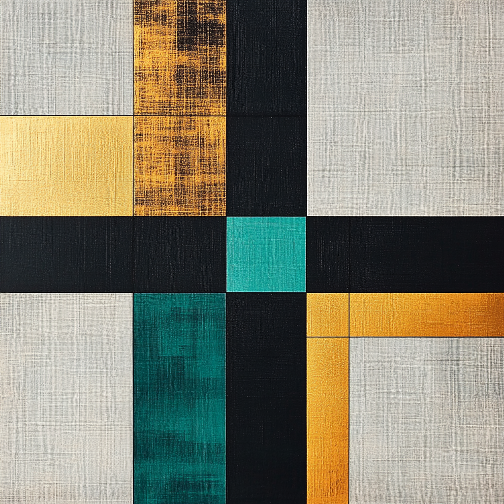 Kazimir Malevich Inspired Radiant Cross Paint by numbers kits