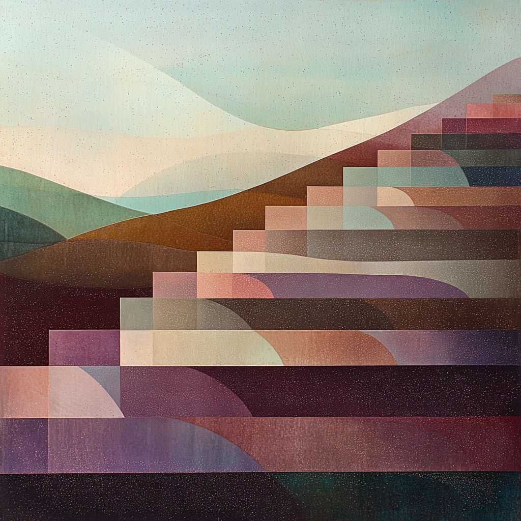 Paul Klee Inspired Nebular Garden Of Quiet Squares DIY paint by numbers