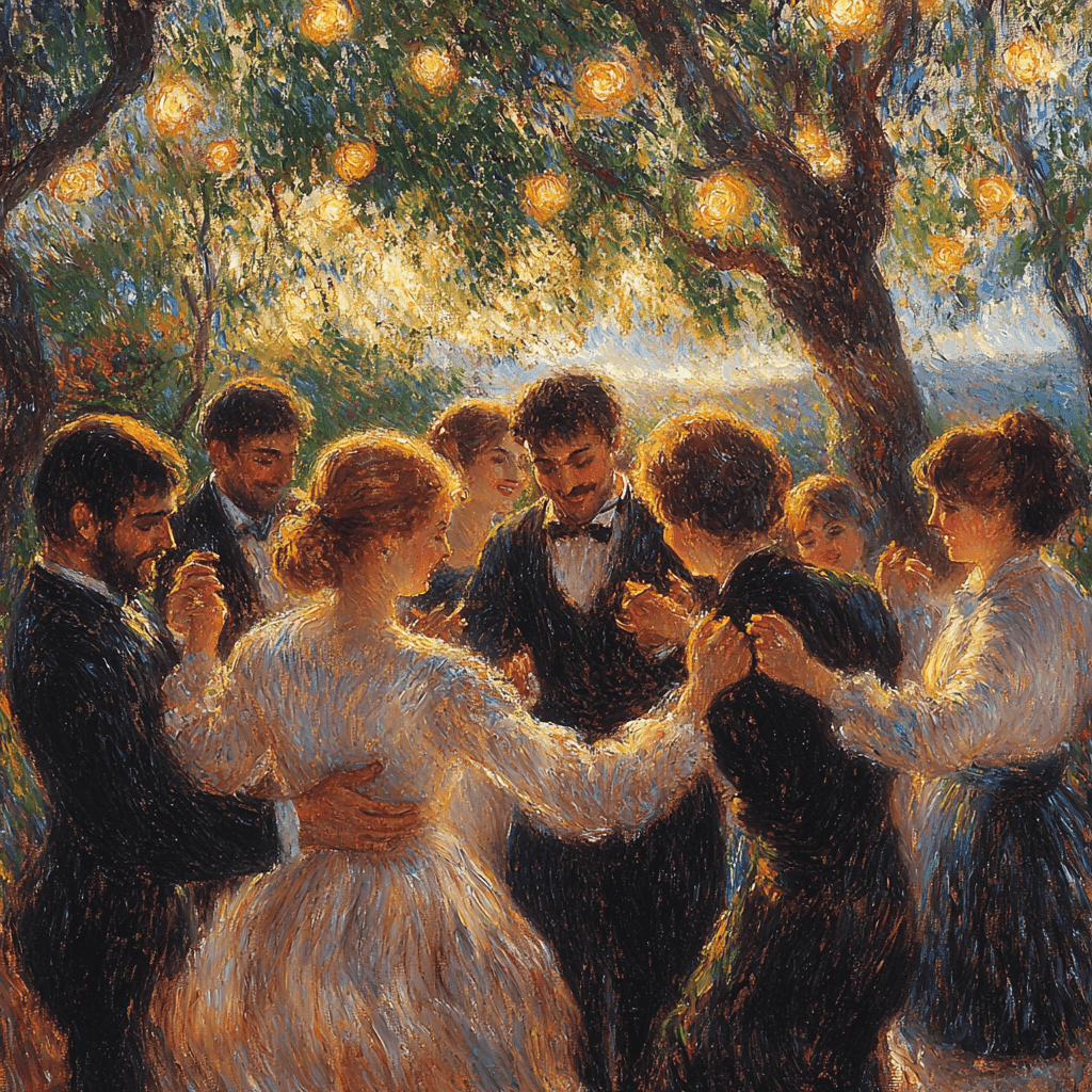 Renoir Inspired Joyful Revelry Paint By Numbers Kits