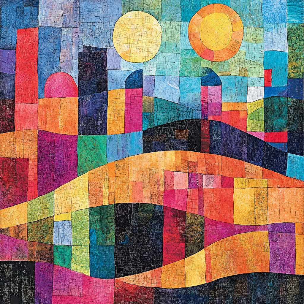 Paul Klee Inspired Imaginative Dimensions Painting By Numbers Kit