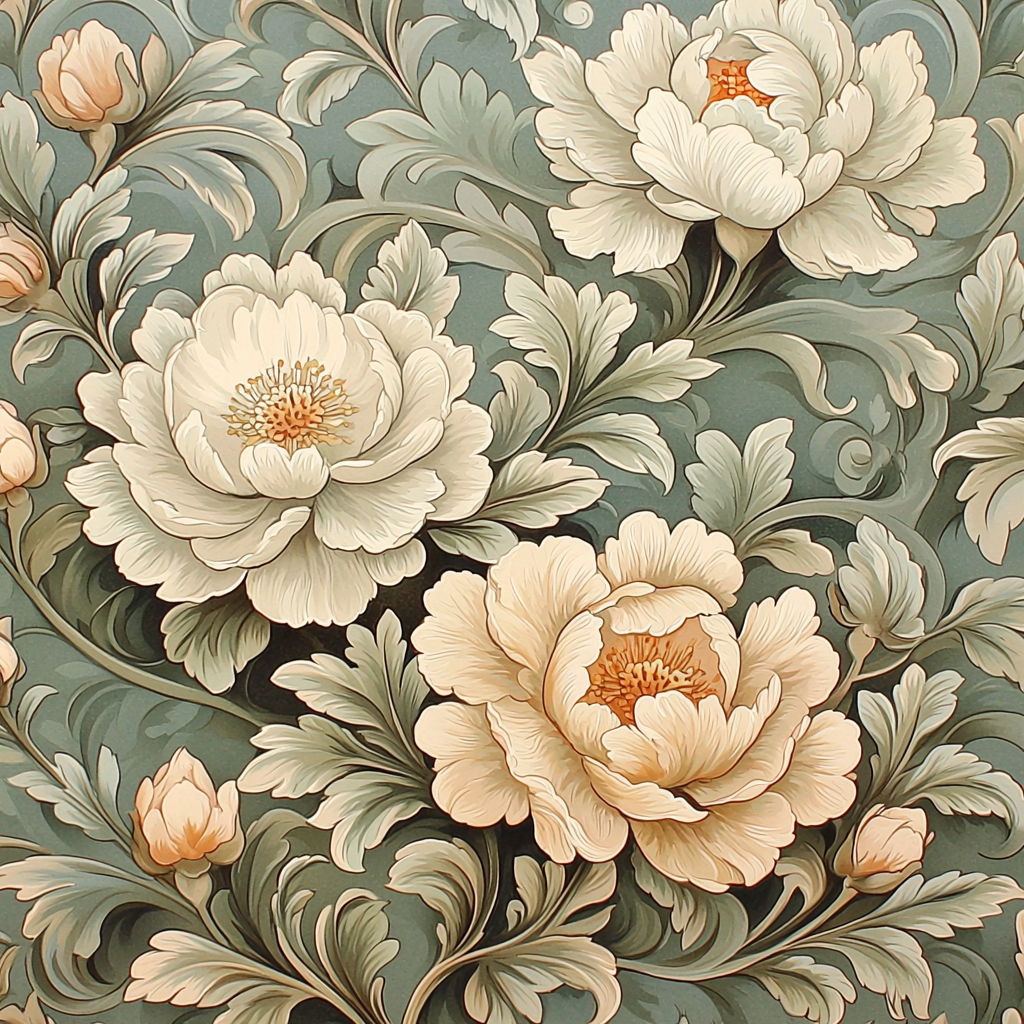 Alphonse Mucha Inspired Serenity In Patterns DIY Paint By Numbers