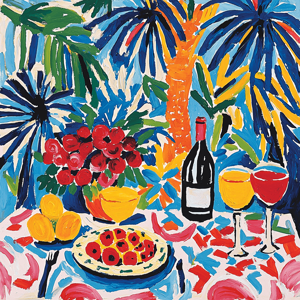 Matisse Inspired Joyful Celebrations DIY Paint By Numbers