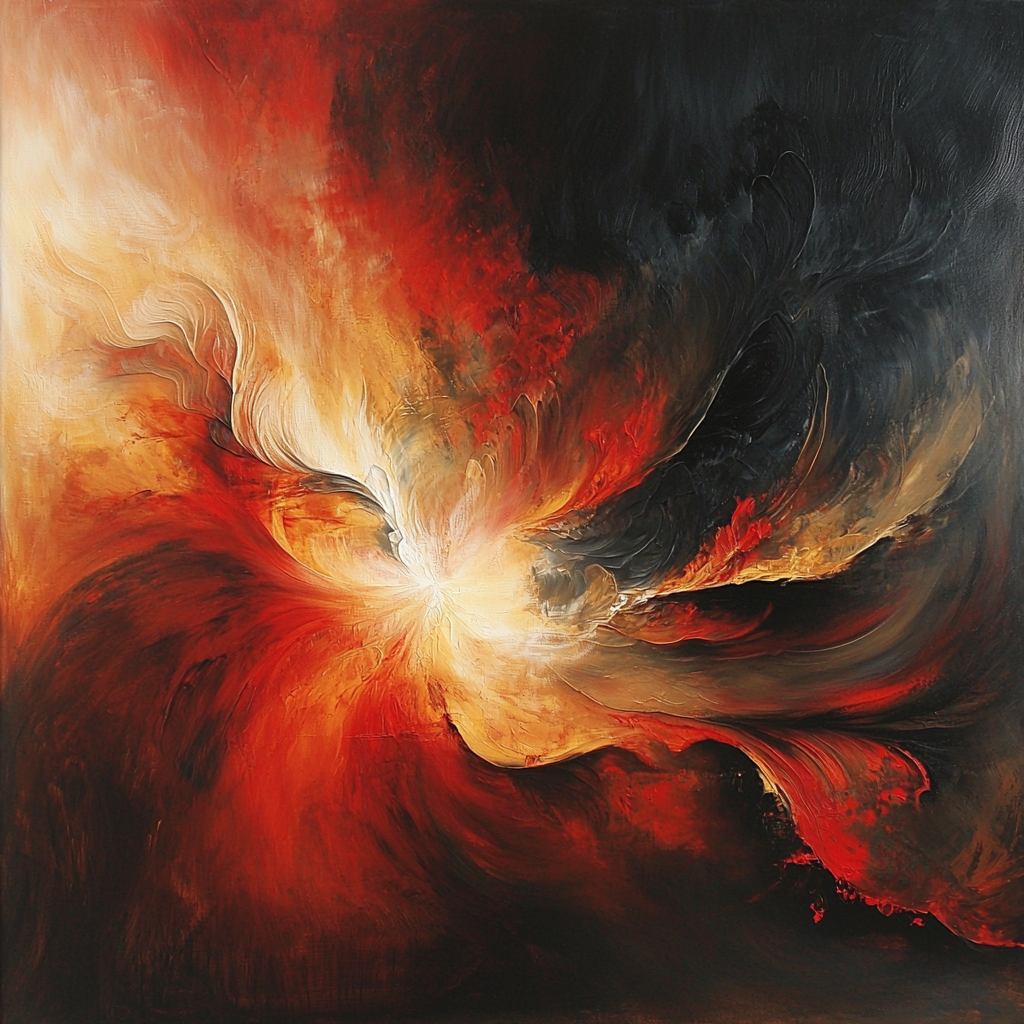 Caravaggio Inspired The Abstract Conflict Painting Number Kit