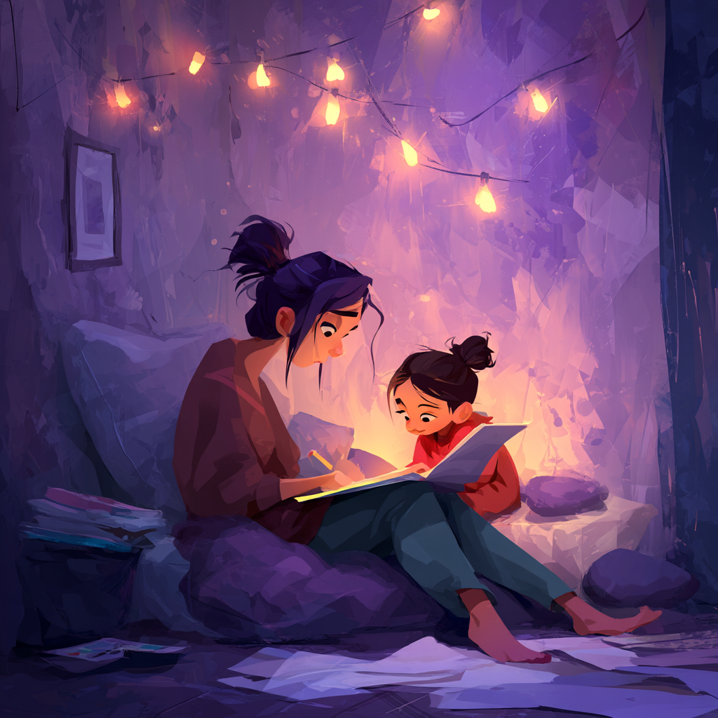 Mom’s Storytime Haven Paint By Number