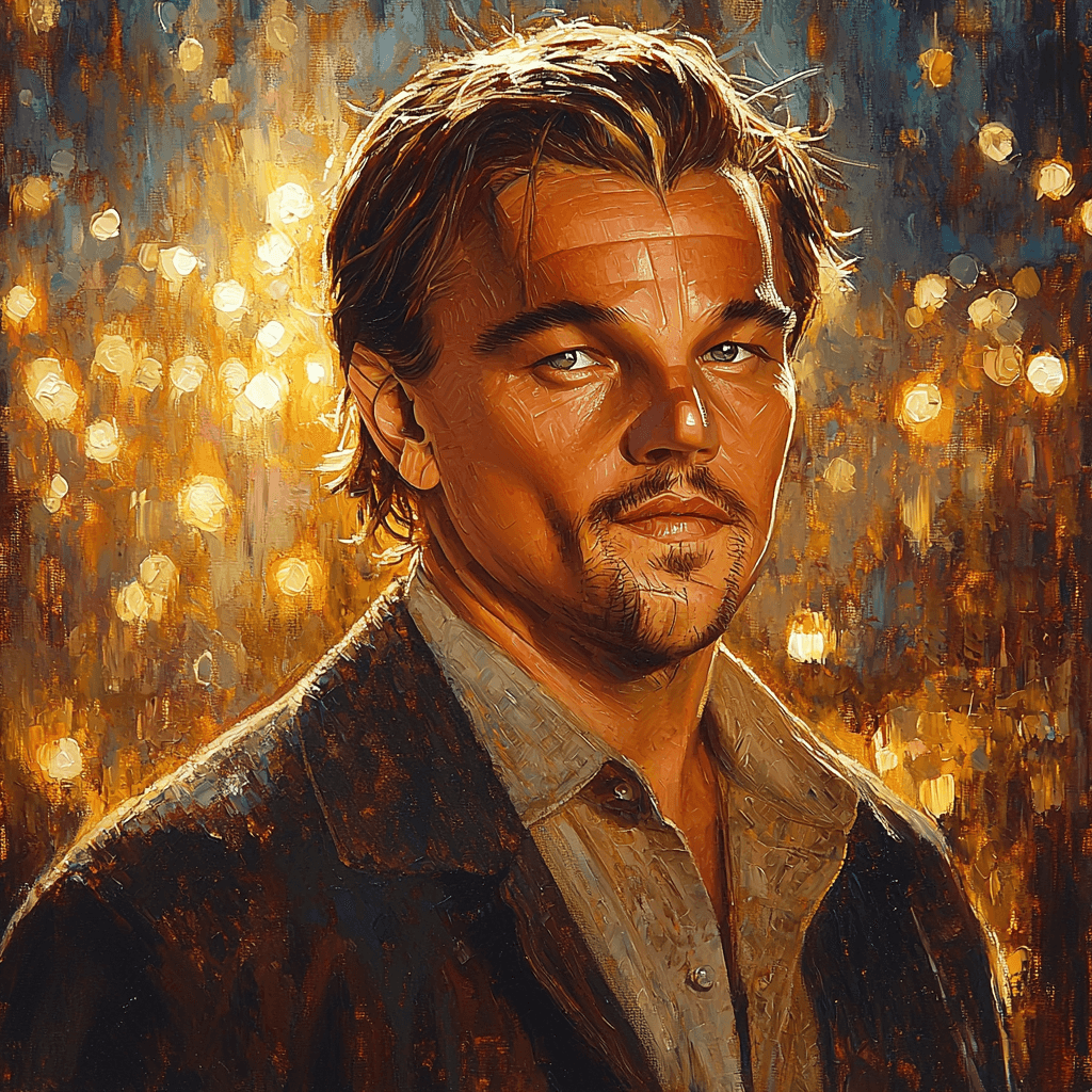 Leonardo DiCaprio: Master Of The Cinematic Universe Numbered Painting Kits
