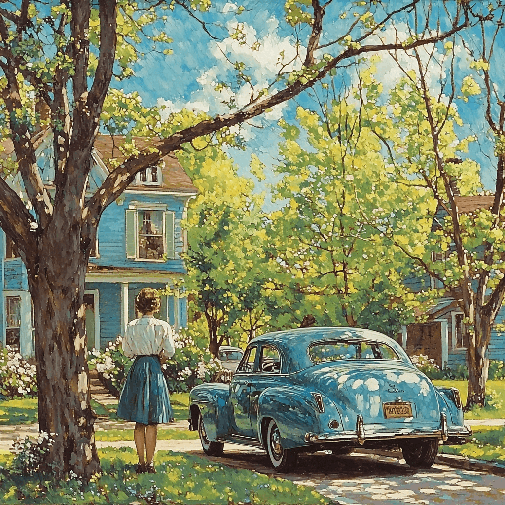 Norman Rockwell Inspired Nostalgic Americana Numbered Painting Kits