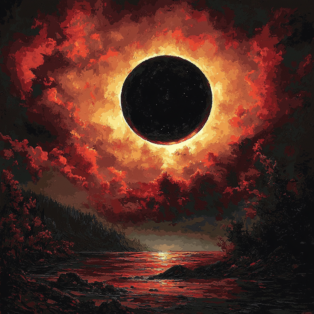 Caravaggio Inspired Eternal Eclipse Paint By Color