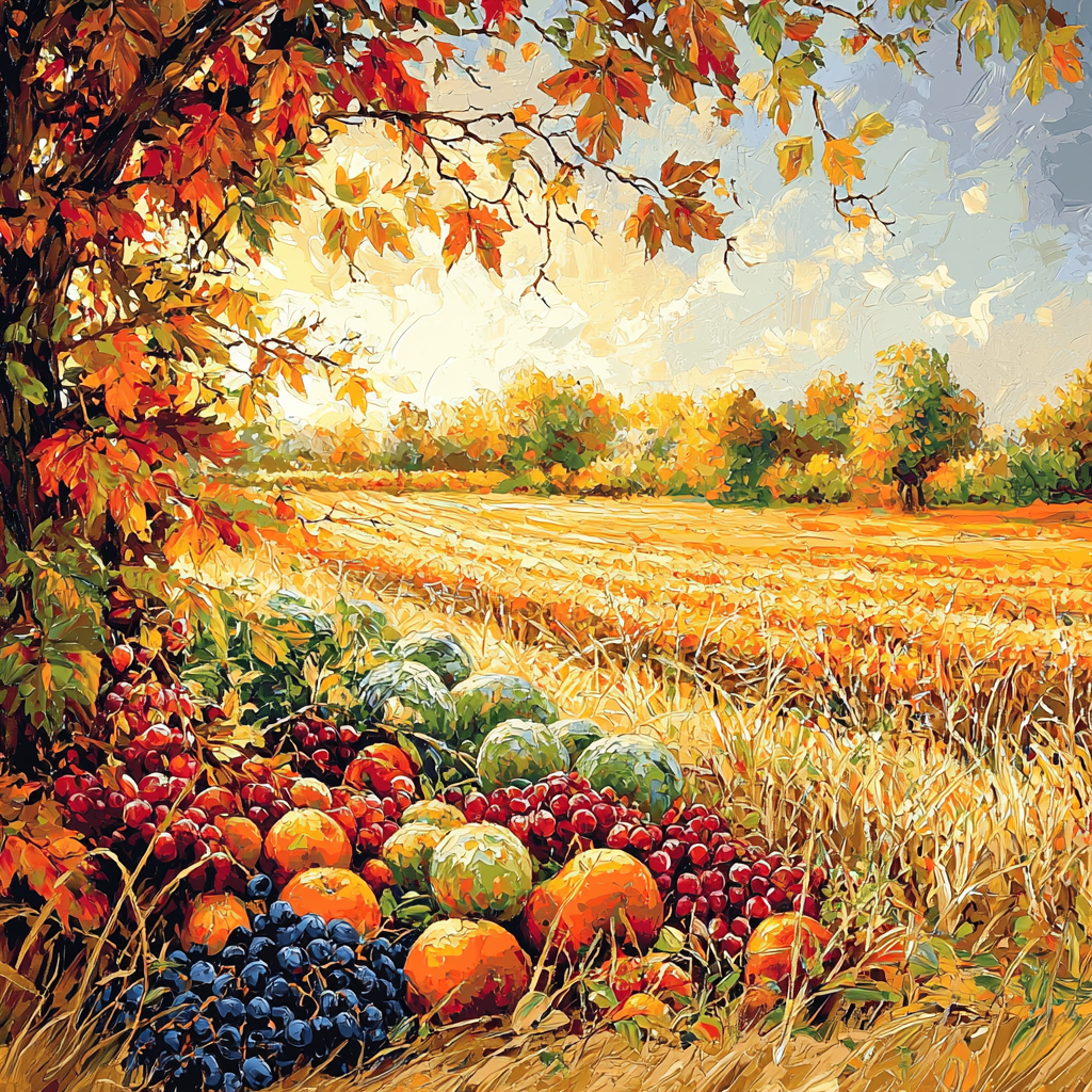 Paul Cézanne Inspired Sunlit Harvest Painting By Numbers Kit