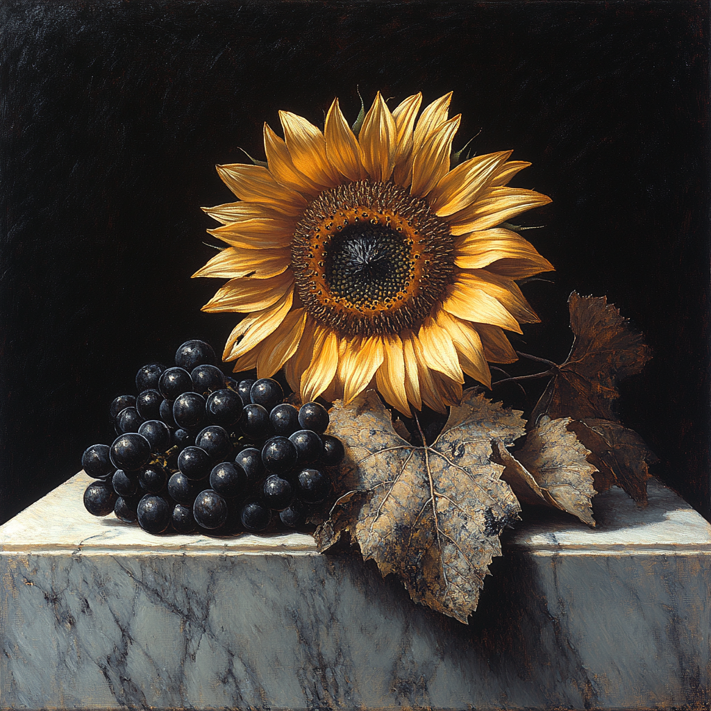 Caravaggio Inspired Luminous Decay paint by numbers