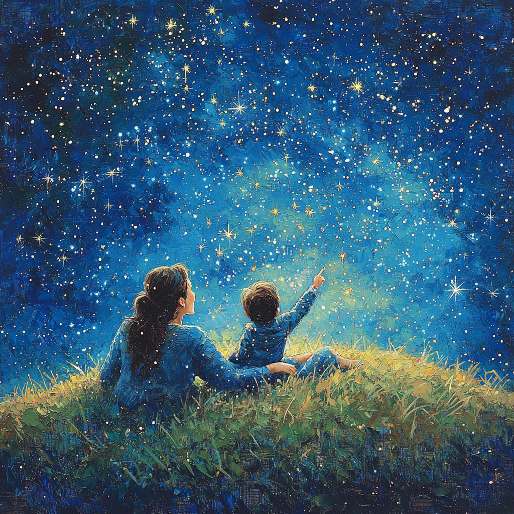Stars Above Us Paint By Color