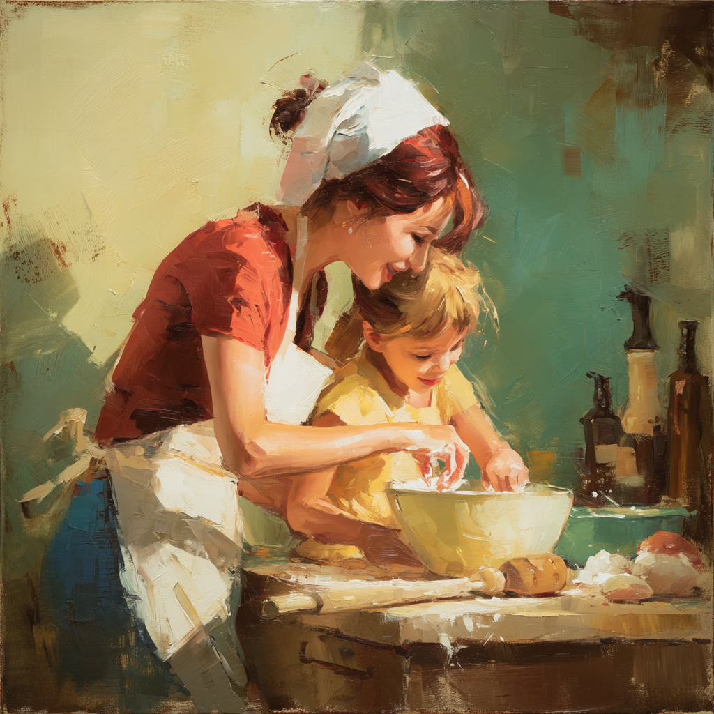 Warm Kitchen Embrace Paint By Color