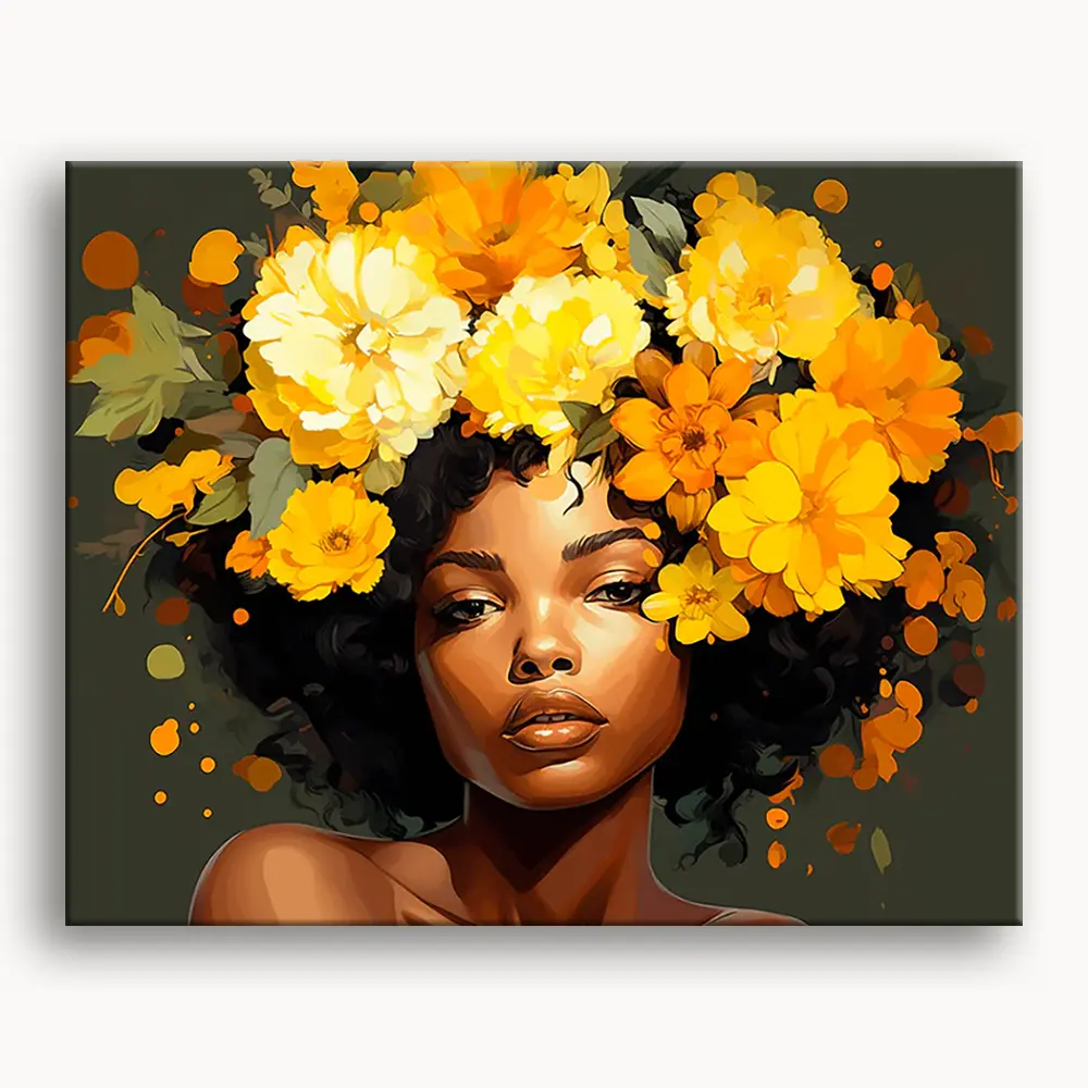 Happy Painting Exclusive DIY Paint by Number Kit Stress Relief Relaxation Toys Beginner Painting Kits Handicrafts with Lions Flowers & Birds Designs