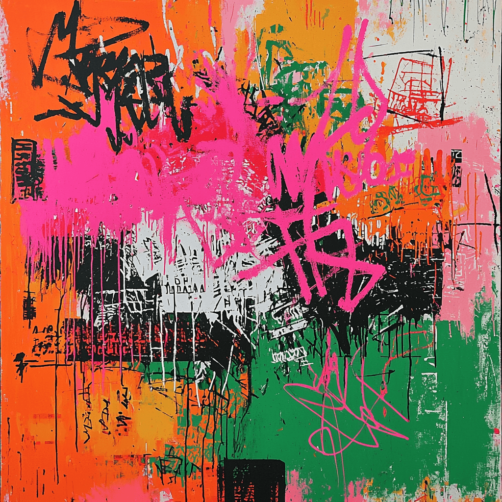 Jean-Michel Basquiat Inspired Graffiti Soul Canvas Paint By Numbers