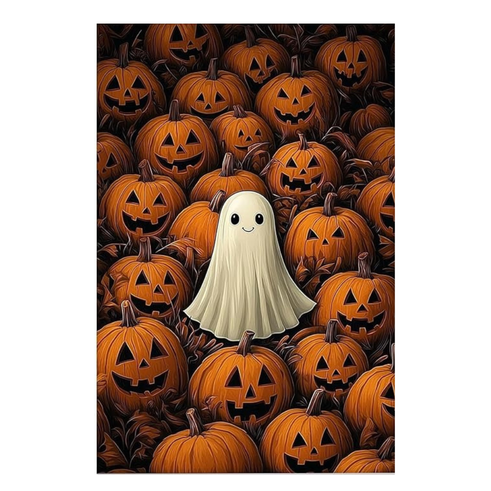 Halloween Castle Acrylic Paint By Numbers