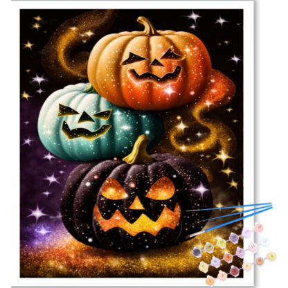  Arttoplus Halloween Skull Paint by Numbers Kit