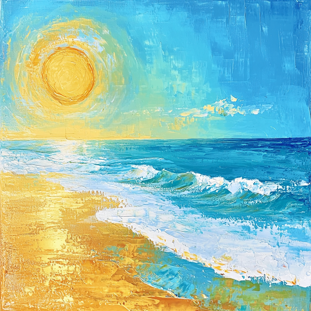 J.M.W. Turner Inspired Timeless Shores Numbered Painting Kits