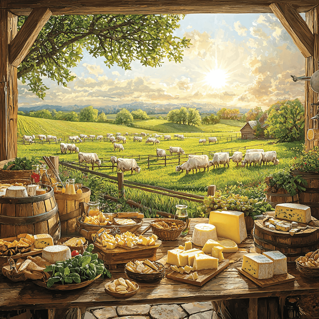 Cheesemonger’s Farm In Amsterdam Paint By Numbers Kits