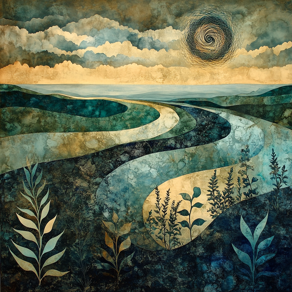 Max Ernst Inspired Dreamscape Garden DIY paint by numbers