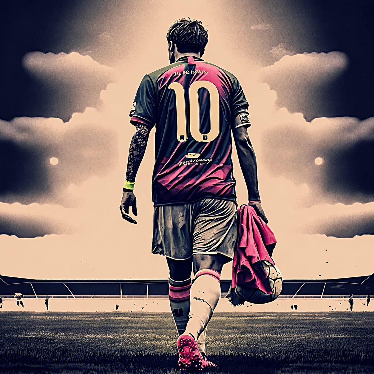 FIFA 2026 Messi Stadium Walk Paint By Numbers