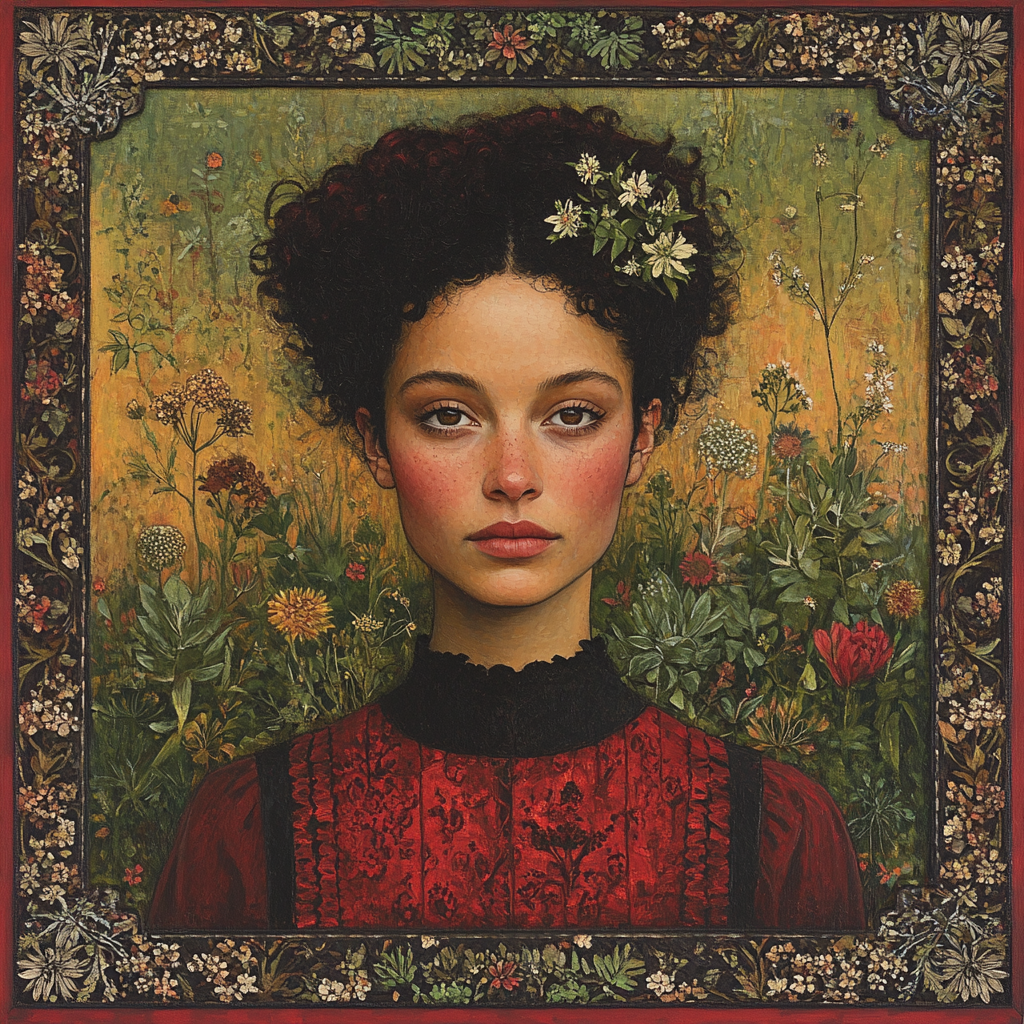 Frida Kahlo Inspired Garden Of Memories paint by numbers