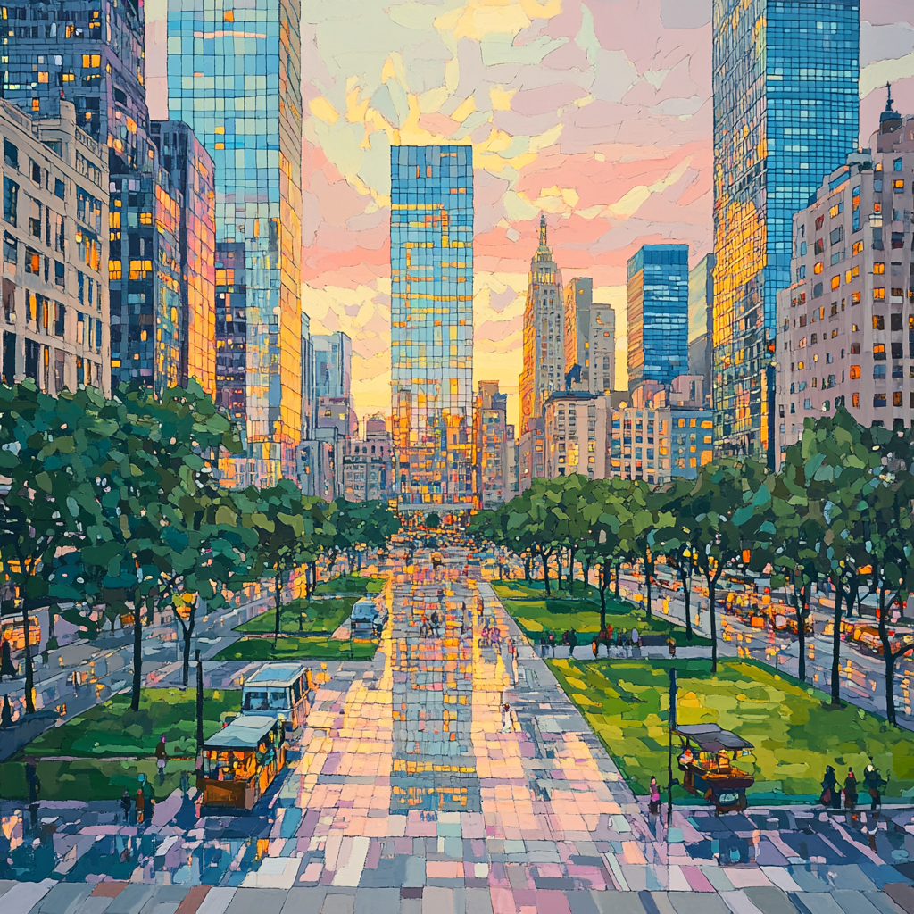 Independence Square Skyline View Colombo Sri Lanka Numbered painting kits