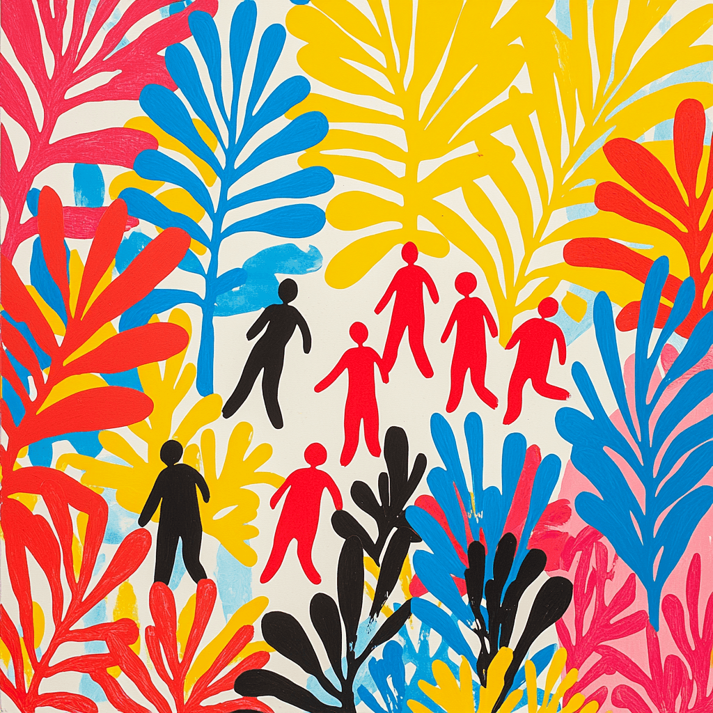 Henri Matisse Inspired Joyful Moments Paint By Numbers Kits