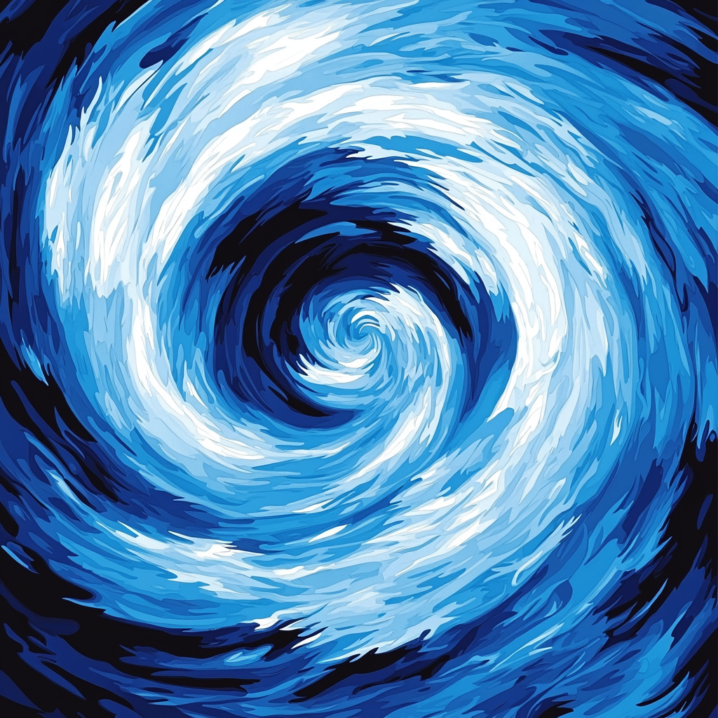 Michelangelo Inspired Eternal Whirlwind Paint By Numbers