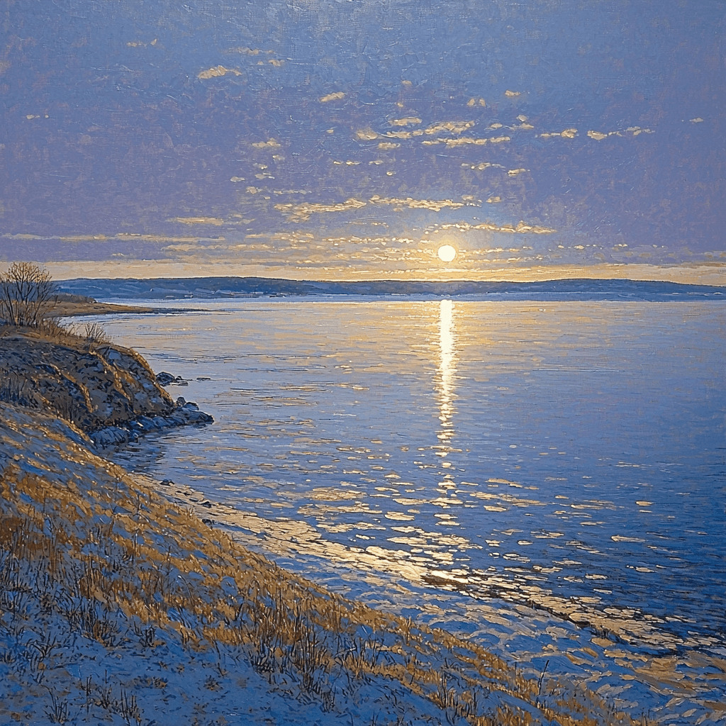 Friedrich Inspired Romantic Nights Paint By Numbers Kits