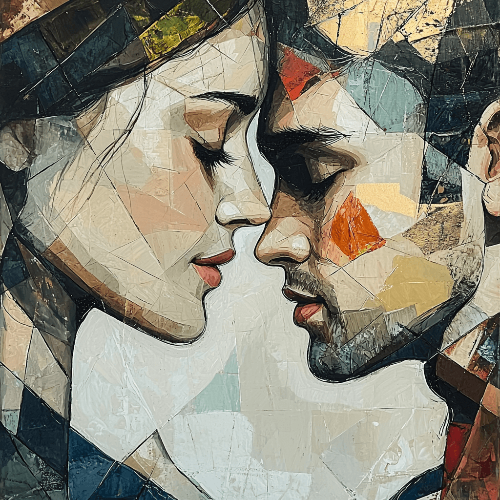 Egon Schiele Inspired Expressionist Human Connection Paint By Numbers Kits