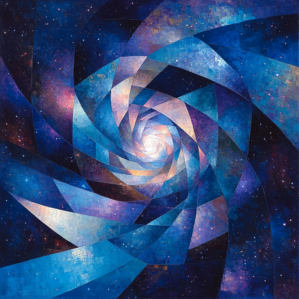 Paul Cézanne Inspired Celestial Color Dreamscape DIY Paint By Numbers