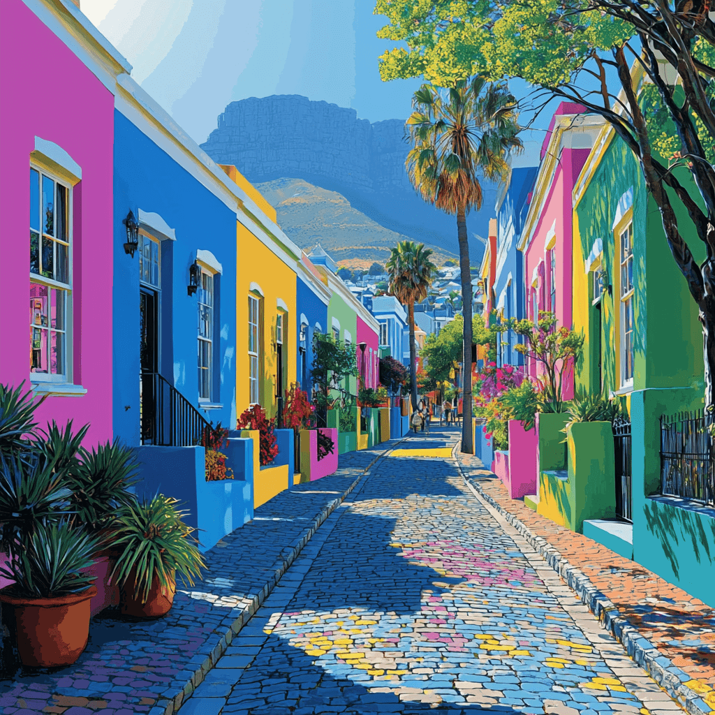 Bo-Kaap Number Painting
