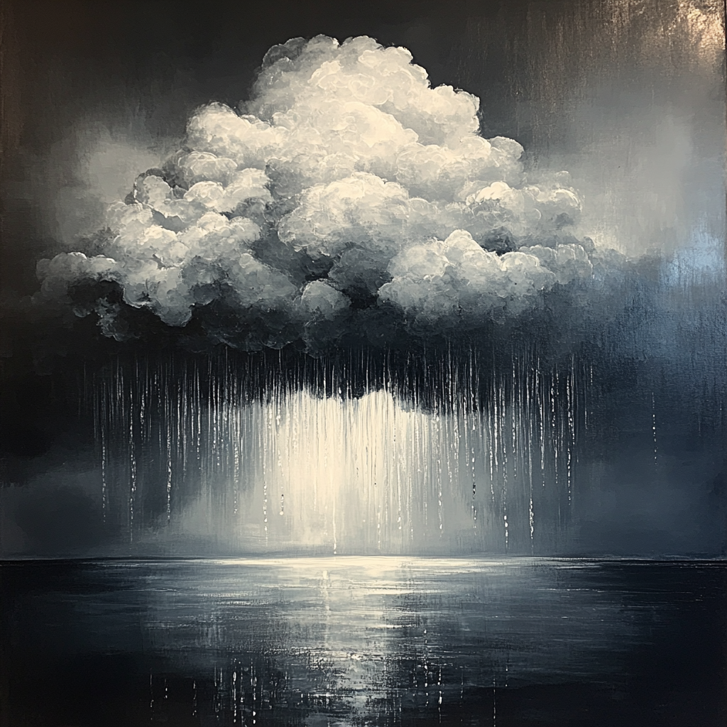 Caravaggio Inspired Rainstorm Edge Paint by numbers art