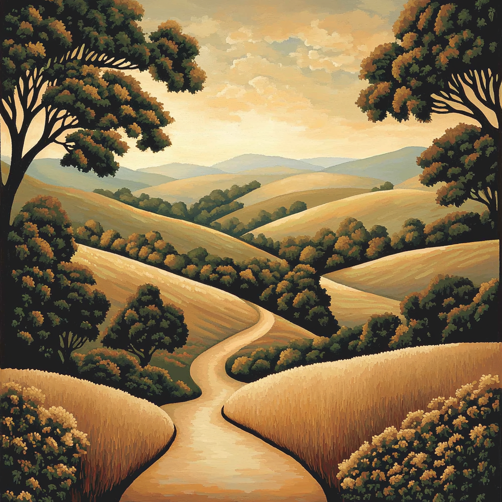 Nandalal Bose Inspired Timeless Earth Paint By Color