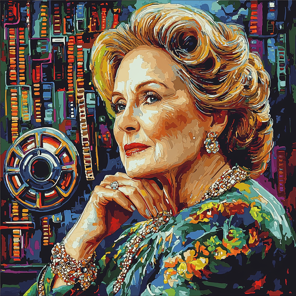 Meryl Streep: The Chameleonic Talent Of Cinematic Legends Painting Number Kit